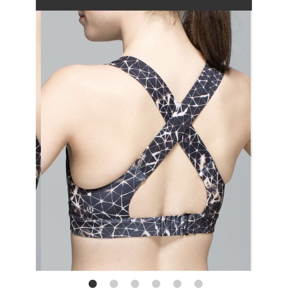 Lululemon All Sport Bra *AdjustableStar Crushed Multi / Black